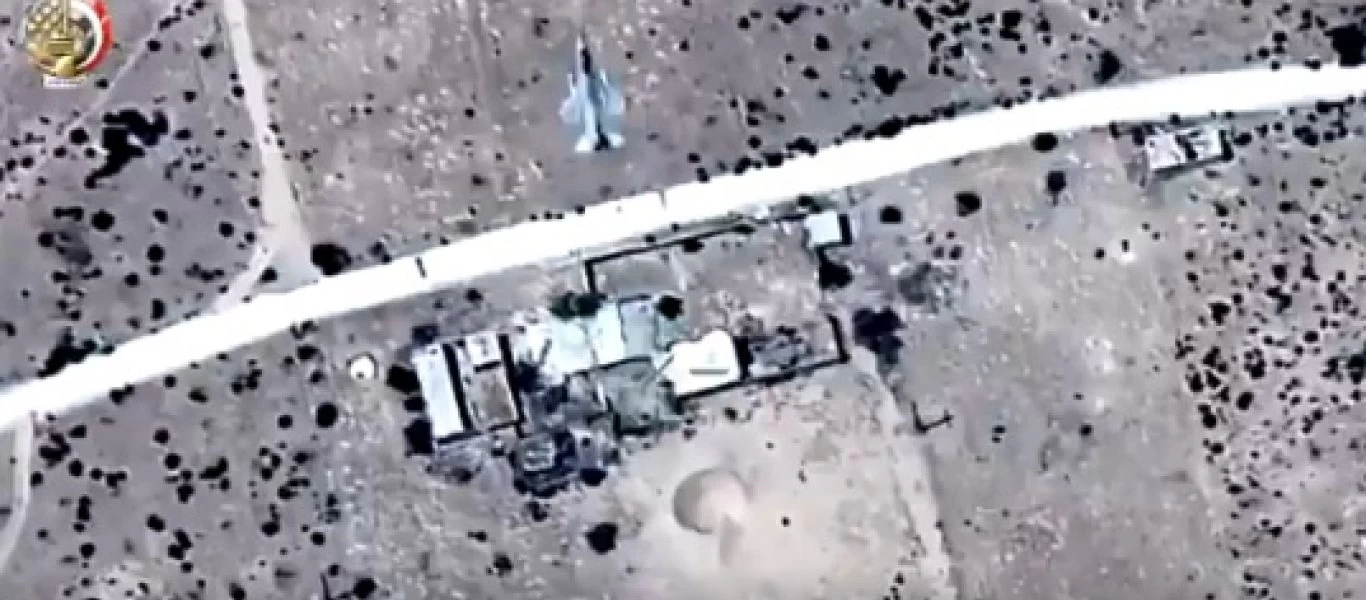 Βίντεο: Η στιγμή που F-16 της αιγυπτιακής Αεροπορίας εξαϋλώνει βάση της ISIS